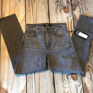 Hudson Holly High Rise Straight Jeans, sz 25, NWT
